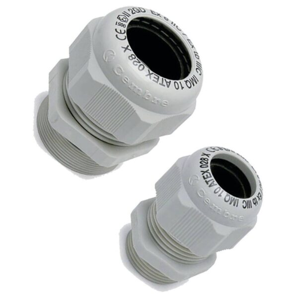 CEMBRE GLAND M50 MAXIblock Ex e L18mm PA66 IP65 (1/each) C4901M50EX