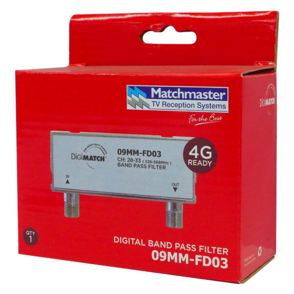MATCHMASTER FILTER BAND PASS CH (28-33) BAND B : 09MM-FD03 - Image 3
