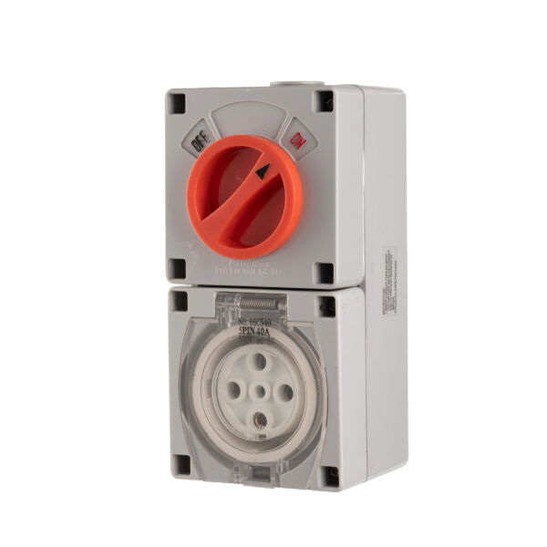 Transco Isolator 5 Pin Combination 40a ip66 66C540 - Image 2