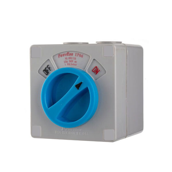 Transco Isolation Switch 1 Pole 15a IP66 66S115 - Image 2