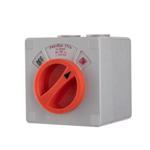 Transco Isolation Switch 3 Pole 20a IP66 66S320 - Image 2