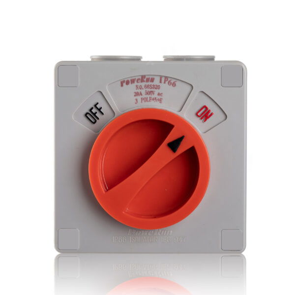 Transco Isolation Switch 3 Pole 20a IP66 66S320