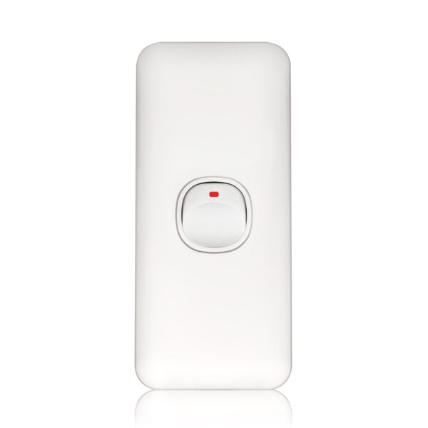 Transco Architrave Switch 1 Gang Wafer AS1W