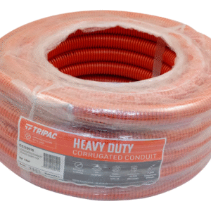 TRIPAC CORRUGATED CONDUIT ORANGE 25MM X 25M (1/each) CCO2525