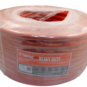 TRIPAC CORRUGATED CONDUIT ORANGE 25MM X 50M (1/each) CCO2550