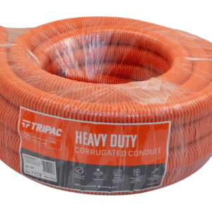 TRIPAC CORRUGATED CONDUIT ORANGE 32MM X 10M (1/each) CCO3210