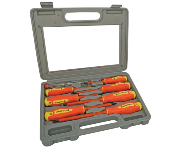 CABAC 1000V Screwdriver Kit 8 Piece (1/each) HVSDK6