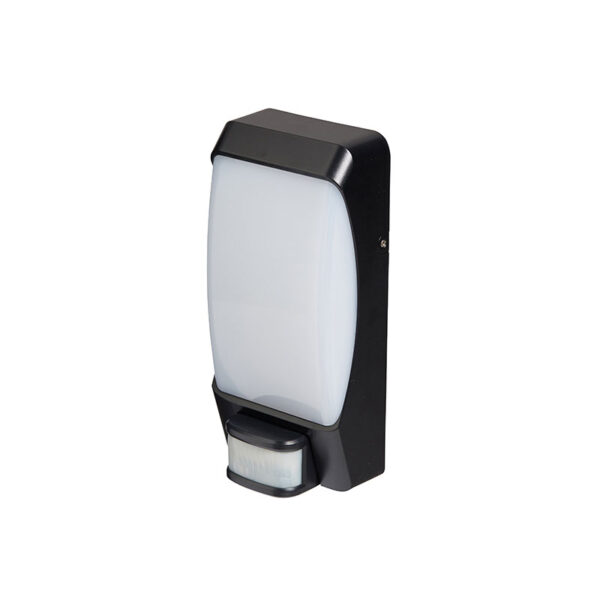 Martec Sonar LED Outdoor Bunker Light Sensor 10w Tricolour Matt Black MLXS34510MS
