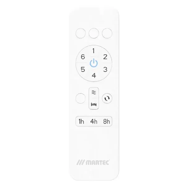 Martec Viper DC 1320mm 4 Blade All ABS WIFI & Remote Control Ceiling Fan Only Matt Black MVDC134M - Image 2