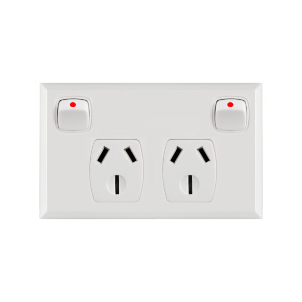 Transco Power Point Double 15a Powerclip P2/15