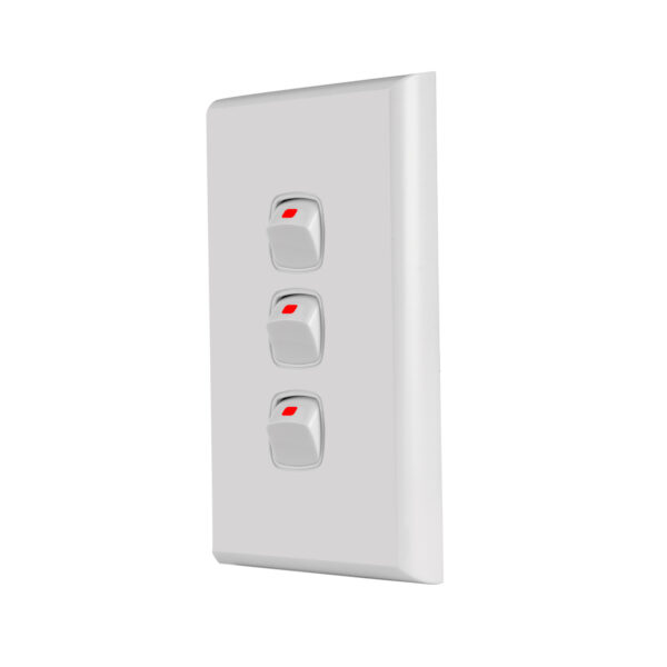 Transco Switch 3 Gang 10a S3 - Image 2
