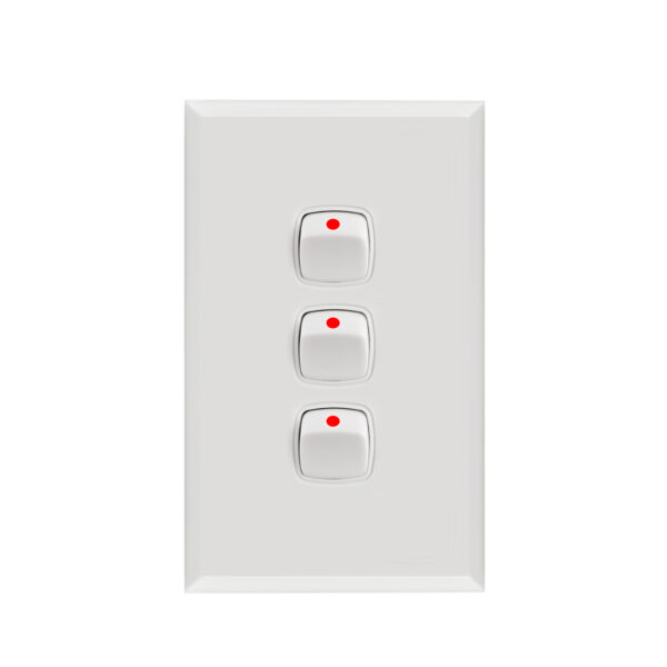 Transco Switch 3 Gang 10a S3