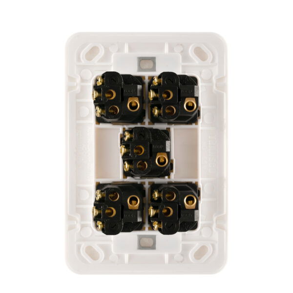 Transco Switch 5 Gang 10a Slim Wafer S5W - Image 2