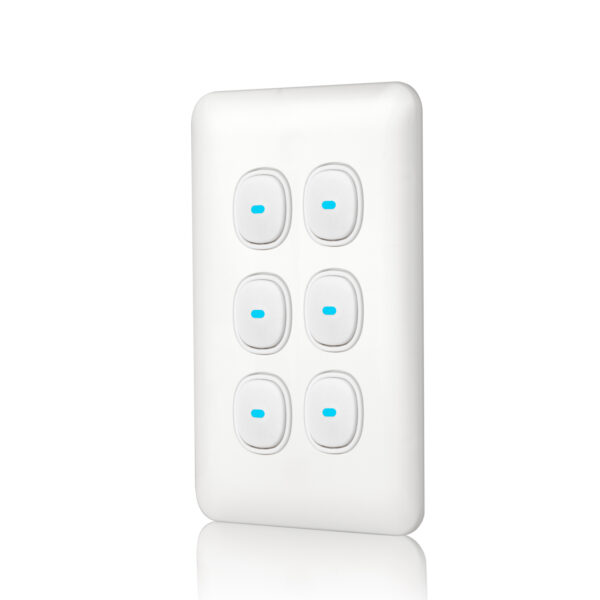 Transco Switch 6 Gang 10a Slim Elite S6E - Image 2