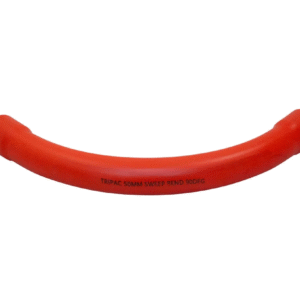 TRIPAC FITTING SWEEP BEND 90DEG 50MM ORANGE (1/each) SWB50-90