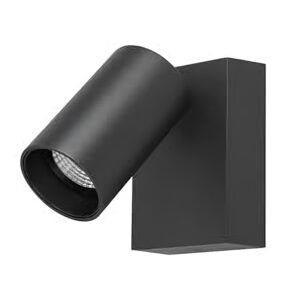 Martec Capri LED Single Spot 9W Tricolour IP65 Exterior Matt Black MLXC3451M