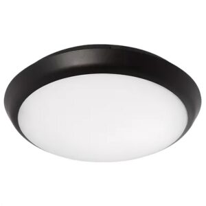 Martec Conrad 300mm LED Oyster Light 24w Tricolour Matt Black MLCO34524MD