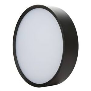 TRADESAVE LED Bulkhead 12W Tricolour IP65 Dimmable White 250mm Diameter (1/each) TSBULK12WTRI