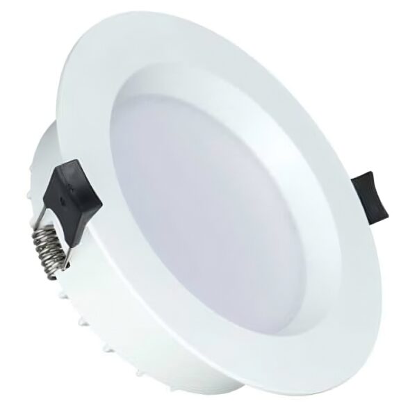TRADESAVE LED 15W Downlight Tricolour Dimmable Recessed White (1/each) TSDL15WRTRI