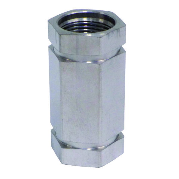 MATCHMASTER KS SPLICE COUPLER - NITIN 6 PLATING : 18MM-KSKSC-N6