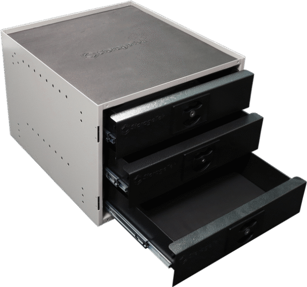 Storagetek Cabinet with 3 Small Drawers 33SC3SDR