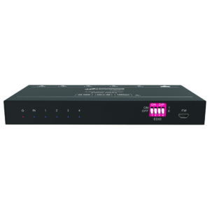 MATCHMASTER HDMI SPLITTER 4 WAY 4K@60HZ : 34MM-HDS4