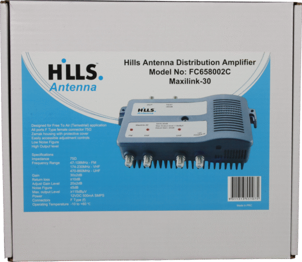 Hills Antenna FC658002C Maxilink-30 Distribution Amplifier FC658002C - Image 6