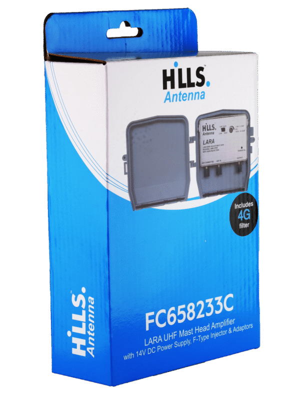 Hills Antenna FC658233C LARA UHF PSU6F Masthead Amplifier with 4G Filter FC658233C - Image 5