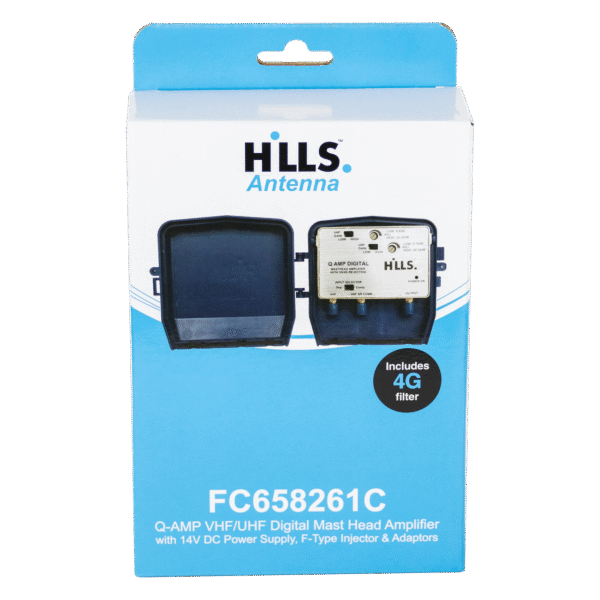 Hills Antenna FC658261C Q-Amp 4G Masthead Amplifier with PSU6F FC658261C - Image 6