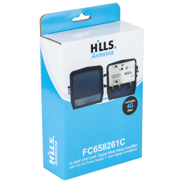 Hills Antenna FC658261C Q-Amp 4G Masthead Amplifier with PSU6F FC658261C - Image 4