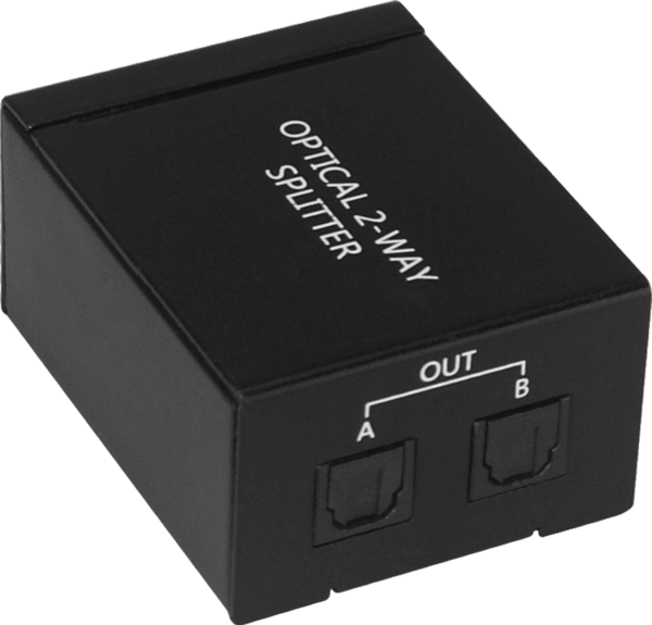 ProquipDigital 2 Way Digital Optical Audio Splitter 17HOPSP12 - Image 3
