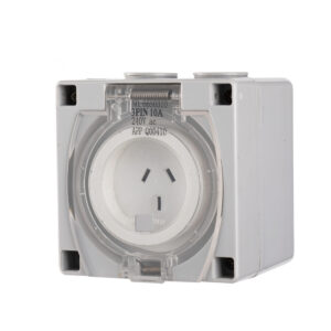 Transco Three Phase Outlet Socket 3 Pin 10a IP66 66SO310