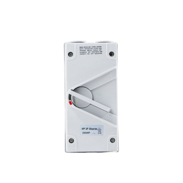 AVOL AVOL Double Pole Isolator Switch | 35A IP66 ISM100 - Image 3