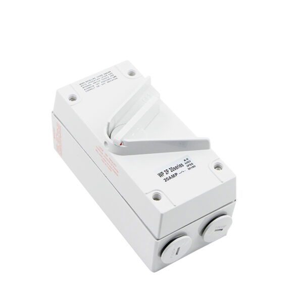 AVOL AVOL Double Pole Isolator Switch | 35A IP66 ISM100 - Image 2