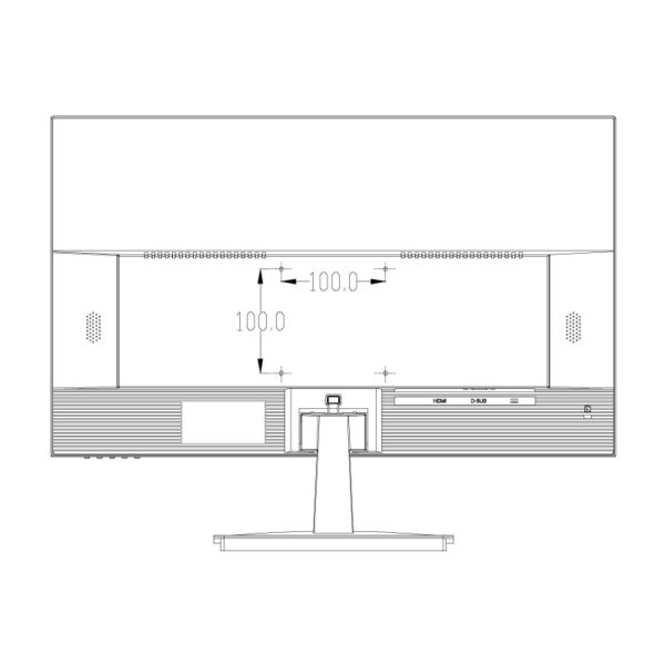 Flashview 24" Flashview 1080p LED LCD Surveillance Monitor (VA) LCDFL24G2 - Image 3