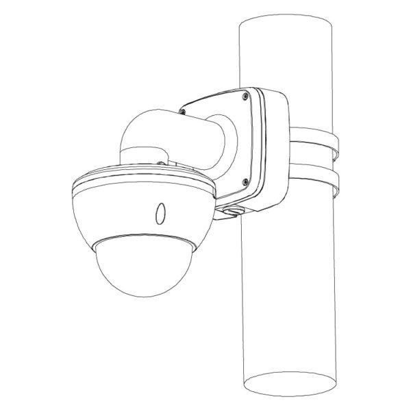 VIP Vision Ultimate Series 8.0MP WDR Infrared Motorised Dome (+Heater) VSIPE8MPVDIRMH