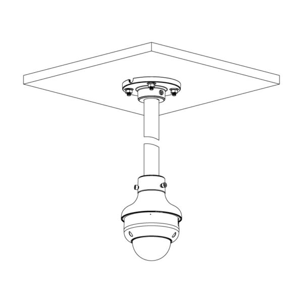 VIP Vision Professional AI Series 4.0MP Motorised Vandal Dome VSIPP-4DIRMD-I2 - Image 2