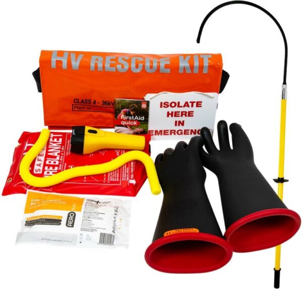 High Voltage Rescue Kit Class 4 36kV - Volt Safety KIT-HVR-4