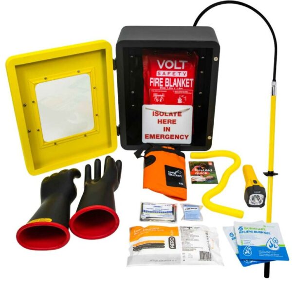 Wall Mounted High Voltage Rescue Kit Class 2 17kV - Volt Safety KIT-HVR-WM-2 - Image 4
