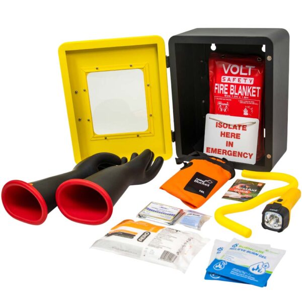 Wall Mounted High Voltage Rescue Kit Class 2 17kV - Volt Safety KIT-HVR-WM-2 - Image 2