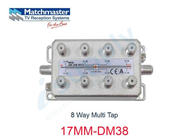 MATCHMASTER 8 Way Multi Tap  17MM-DM38