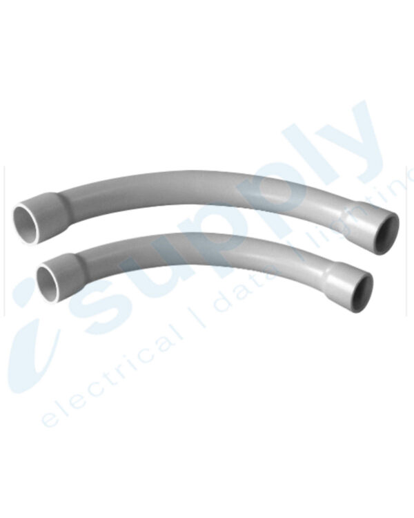20mm Grey Sweep Bend 90° - Image 3