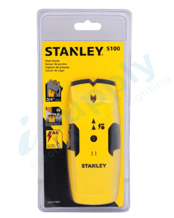 Stanley S50 Stud Sensor Finder Metal amp Wood Studs 19mm Wall 77-050 - Image 4