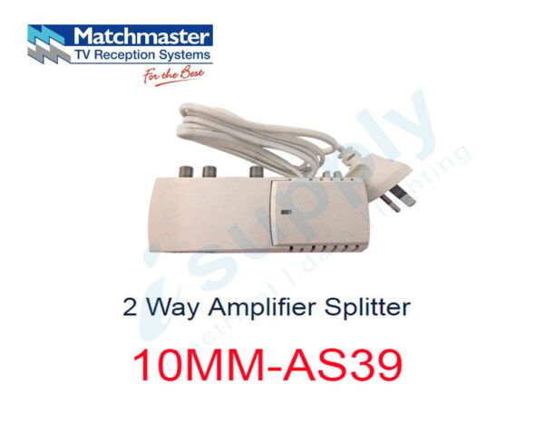 MATCHMASTER 2 Way Amplifier Splitter  10MM-AS39