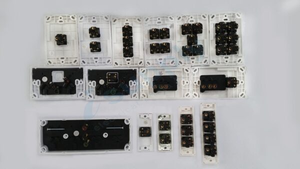 DEXTON TV Coax Aerial Socket Outlet Screw Wall Plate Slim Stainless Steel Cover  DXWS/TVC/SC - Image 2